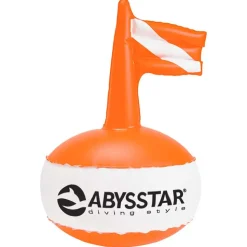 Abysstar Boya de señalización con bandera inflable
