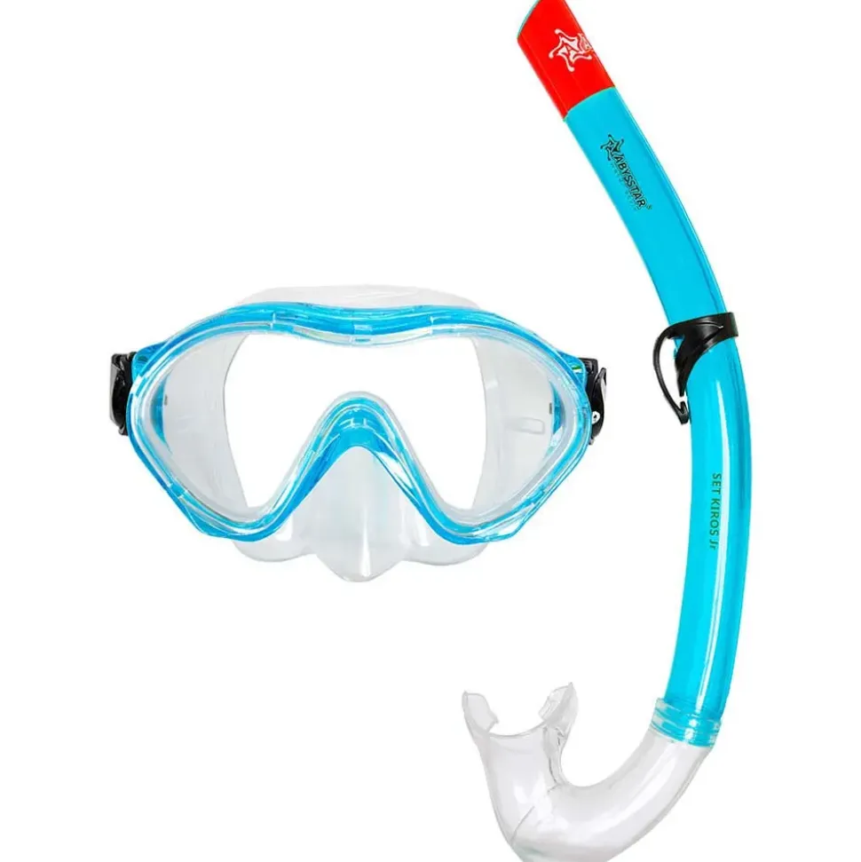 Abysstar Conjunto de esnórquel para niños Kiros Color