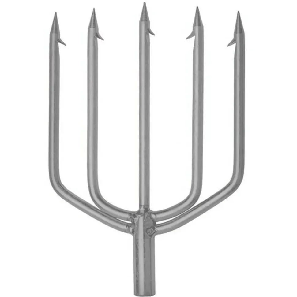 Abysstar Tridente de 5 puntas soldado Acero