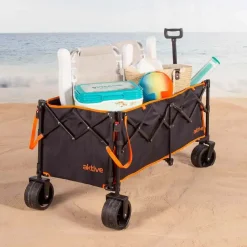 Aktive Carro de playa plegable XXL