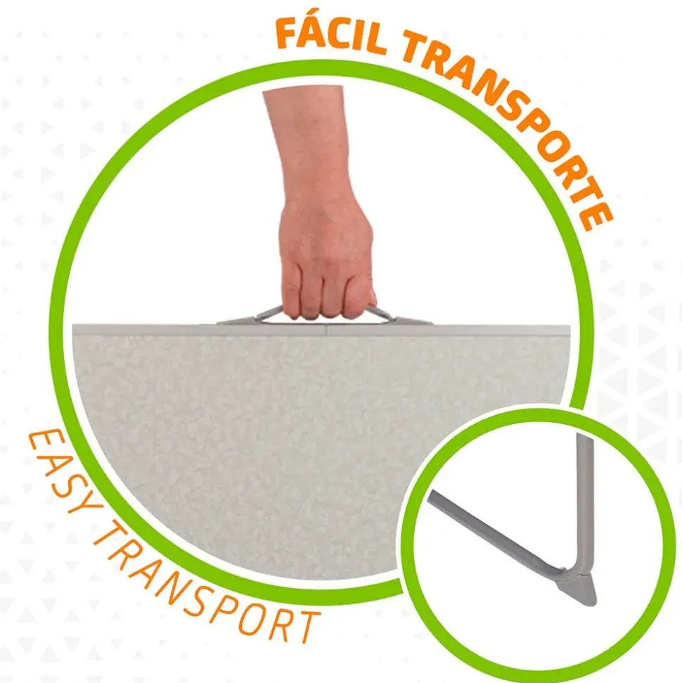 Aktive Mesa plegable 80x60x70 cm