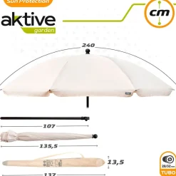 Aktive Protección UV para Paraguas 240 cm