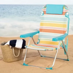 Aktive Silla de playa 62421 5 positions 55x60x90 cm