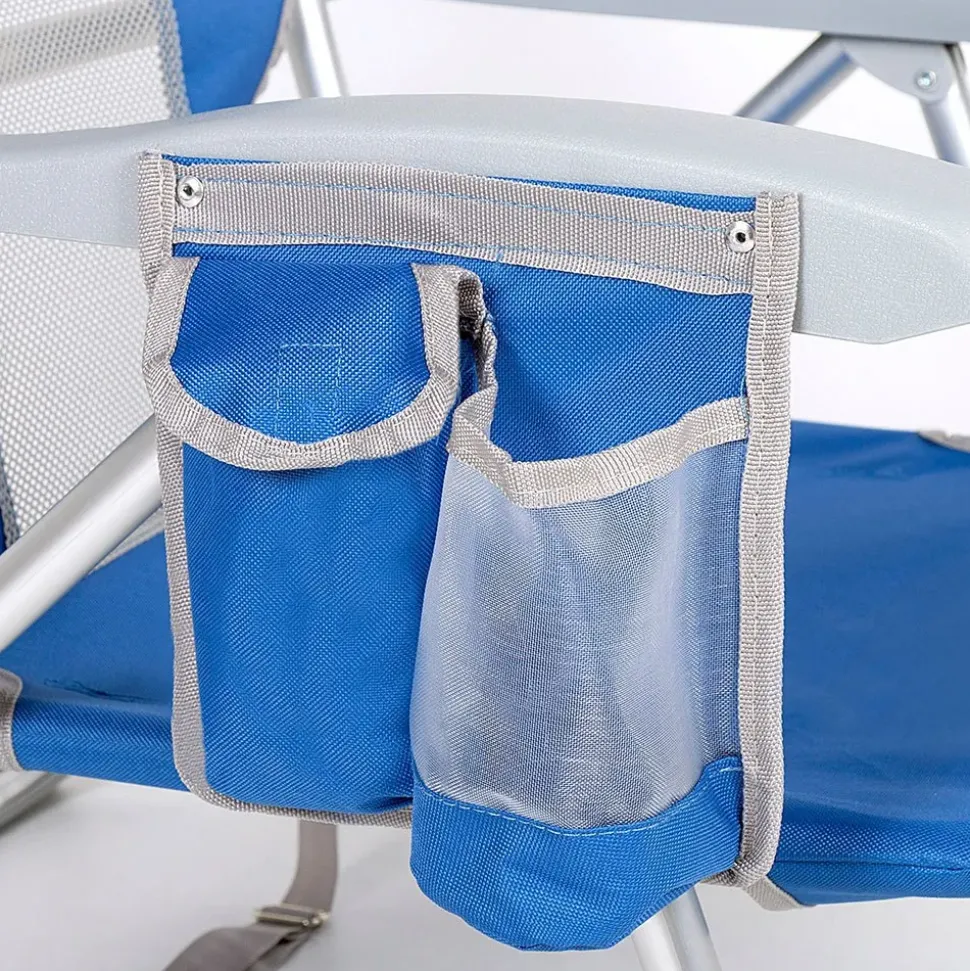 Aktive Silla de playa 5 Positions Loup With Cushions And Pockets