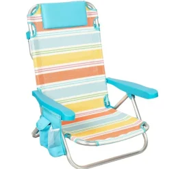 Aktive Silla de playa 62420 5 positioncs 55x48x75 cm
