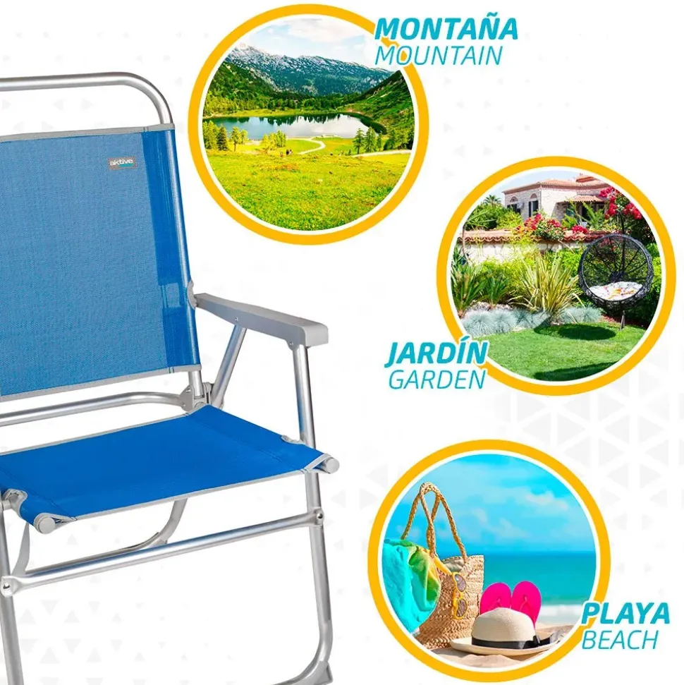 Aktive Silla plegable fija 57x51x89 cm