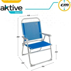 Aktive Silla plegable fija 57x51x89 cm