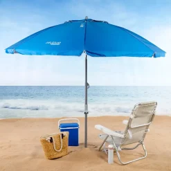 Aktive Sombrilla de playa 210 cm Antivition Beach With Inclinable Mast