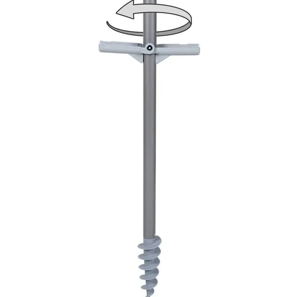 Aktive Sombrilla de playa 210 cm Antivition Beach With Inclinable Mast