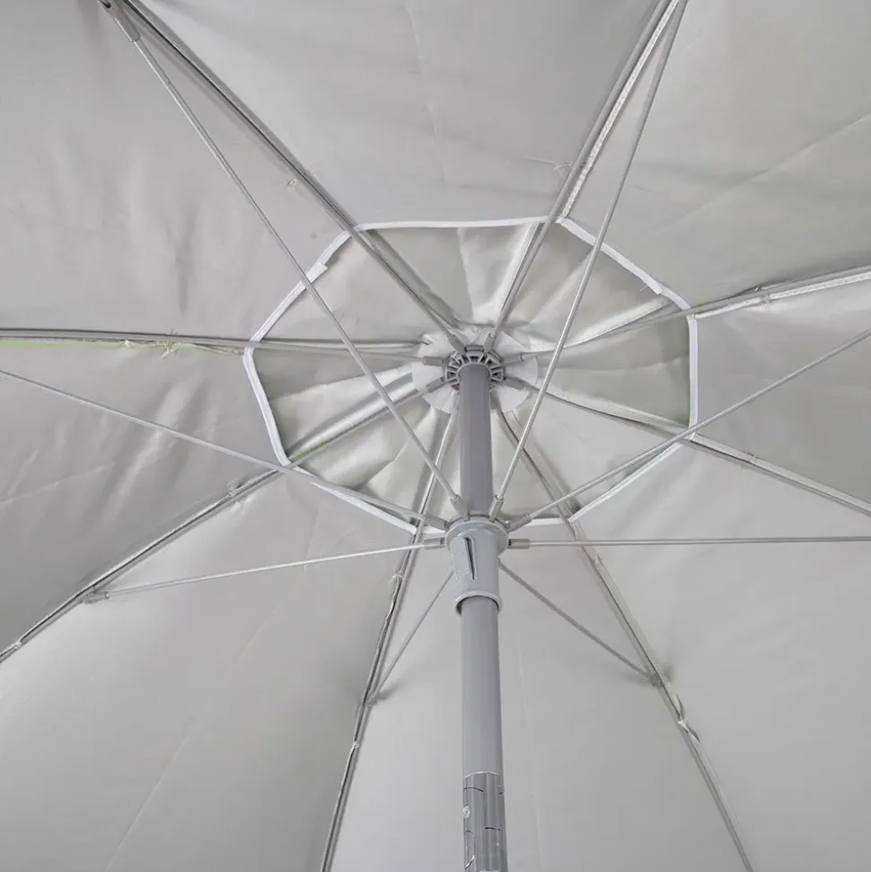 Aktive Sombrilla de playa 200 cm Antivition Beach With Inclinable Mast And UV50 Protection