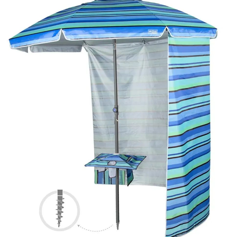 Aktive Sombrilla de playa inclinable mast