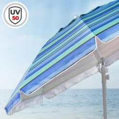 Aktive Sombrilla de playa inclinable mast
