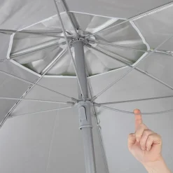 Aktive Sombrilla de playa Inclinable con protección UV50 180 cm
