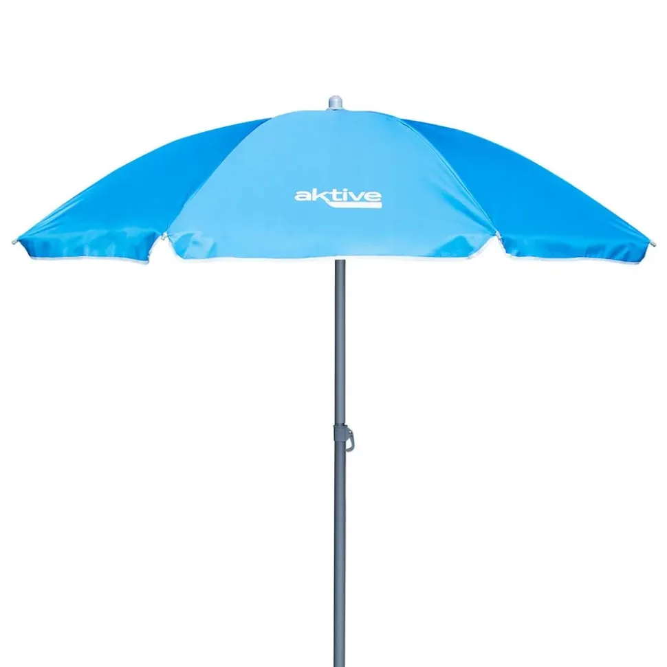 Aktive Sombrilla de playa Inclinable con protección UV50 180 cm