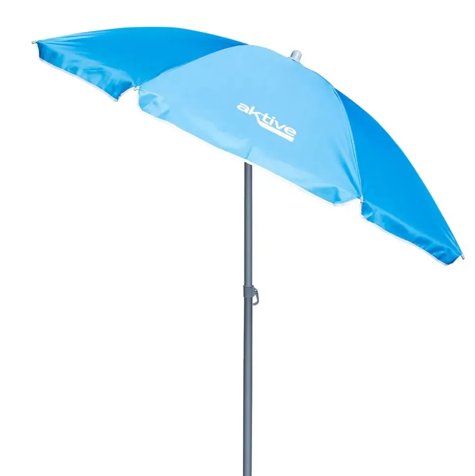 Aktive Sombrilla de playa Inclinable con protección UV50 180 cm