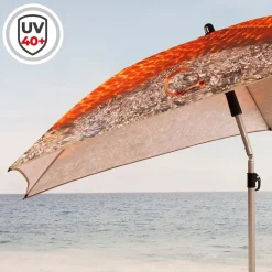 Aktive Sombrilla de playa Starfish Ø180cm UV40 inclinable mast