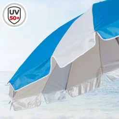 Aktive Sombrilla de playa Twister Ø200cm UV50 inclinable mast