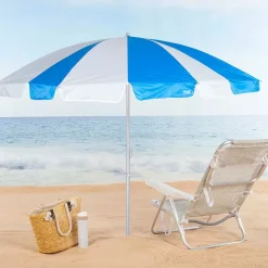 Aktive Sombrilla de playa Twister Ø220cm UV50 inclinable mast