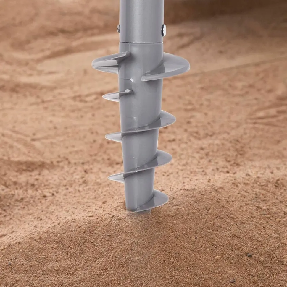 Aktive Sombrilla de playa Twister Ø220cm UV50 inclinable mast