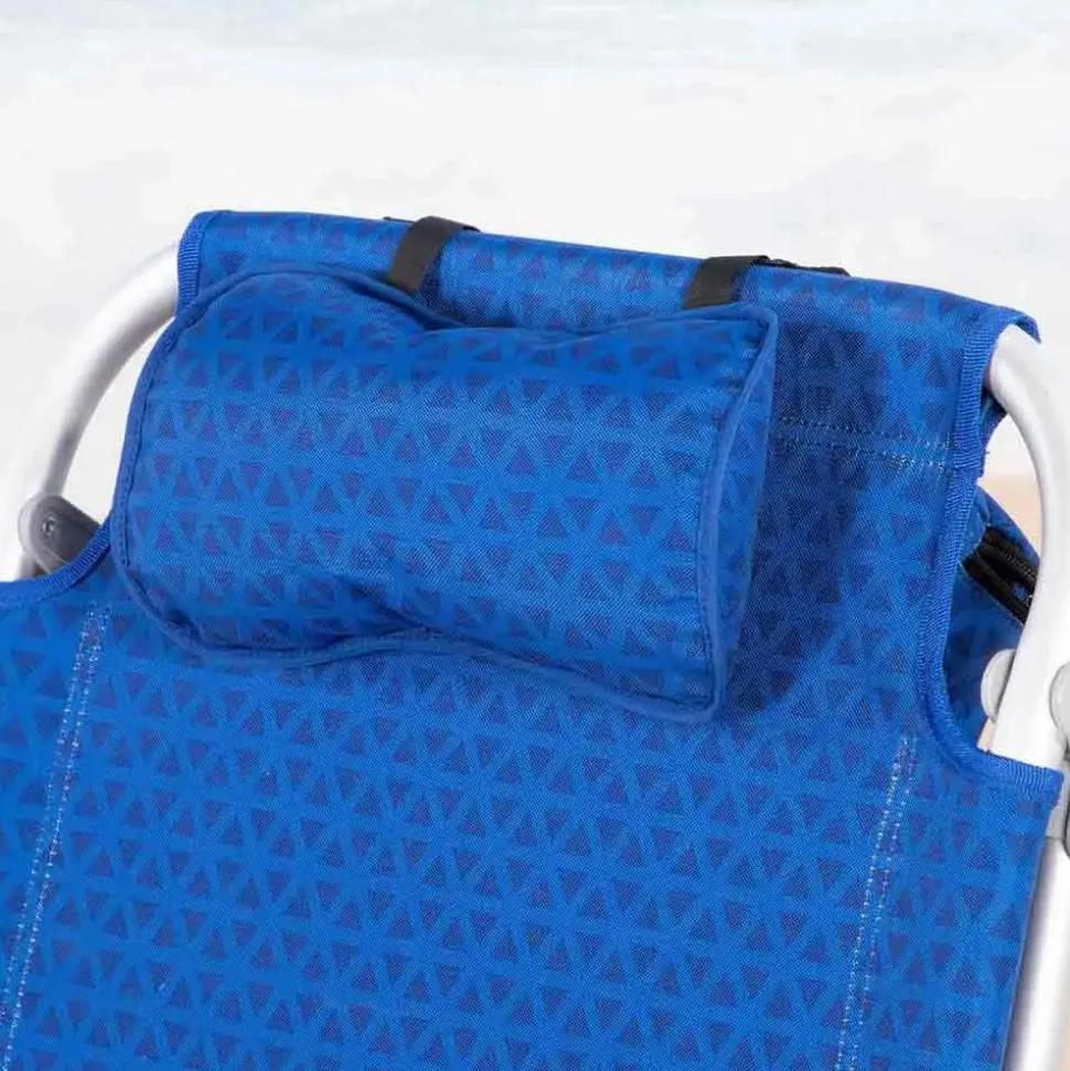 Aktive 62353 XXL silla plegable baja multiposición 57x53x78 cm