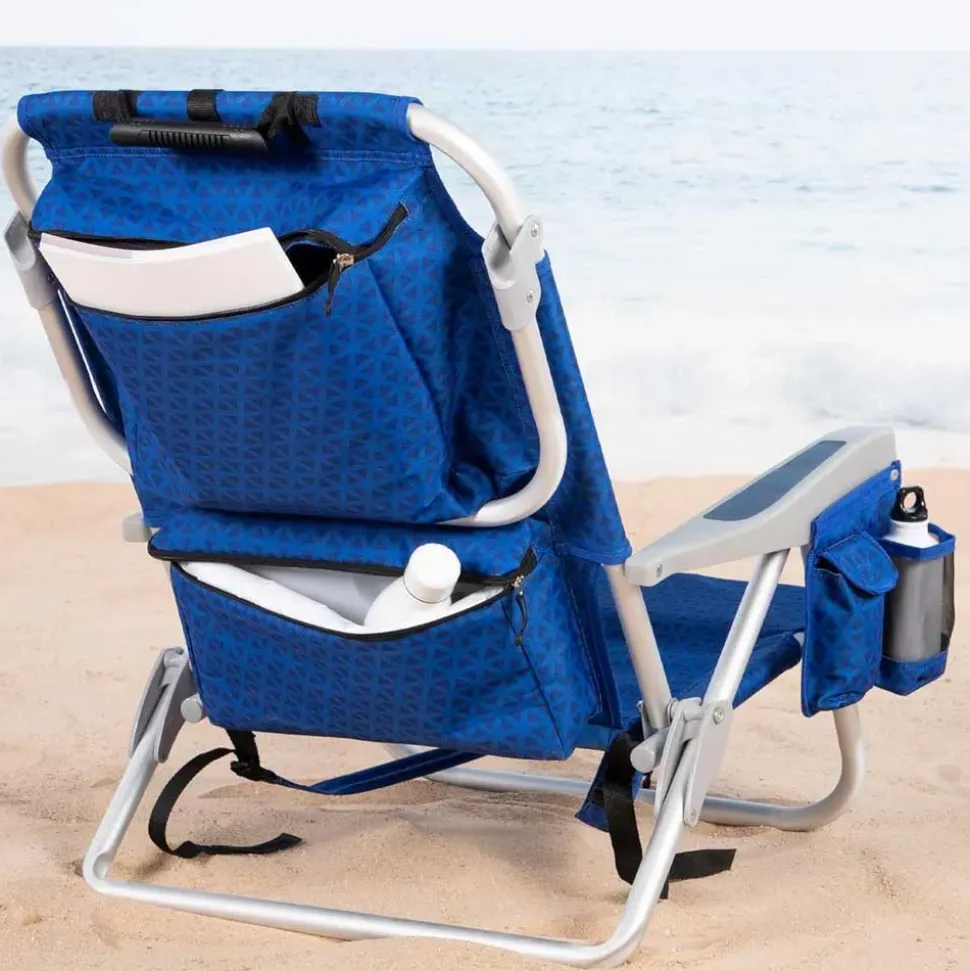 Aktive 62353 XXL silla plegable baja multiposición 57x53x78 cm