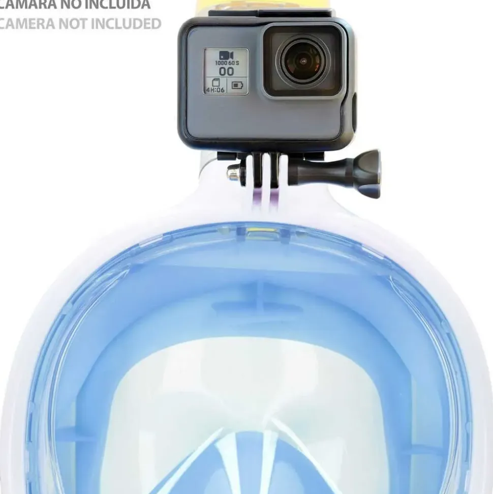 Aqua Sport Máscara de snorkel Cam Support