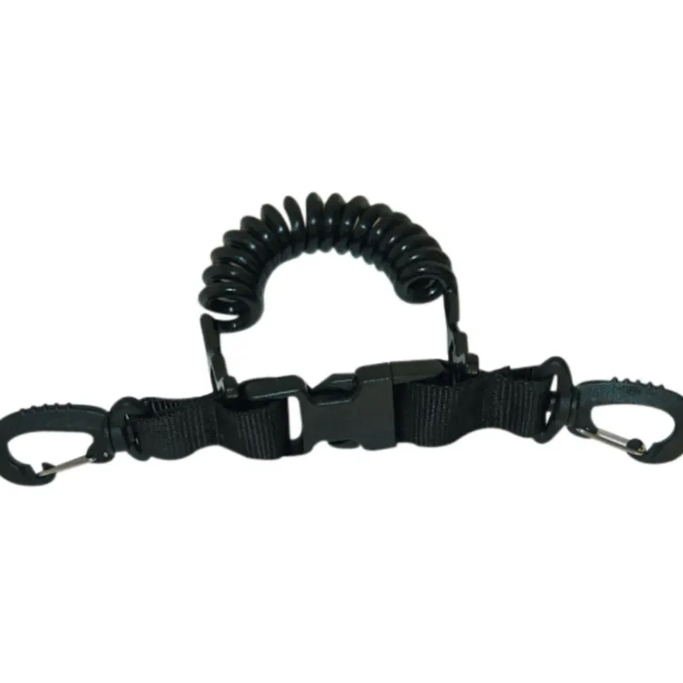Aquatys Mosquetón Expandable Spiral With 2 Nylon