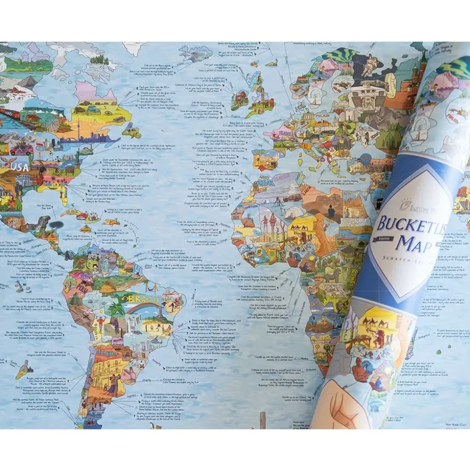 Awesome Maps Mapa Bucketlist