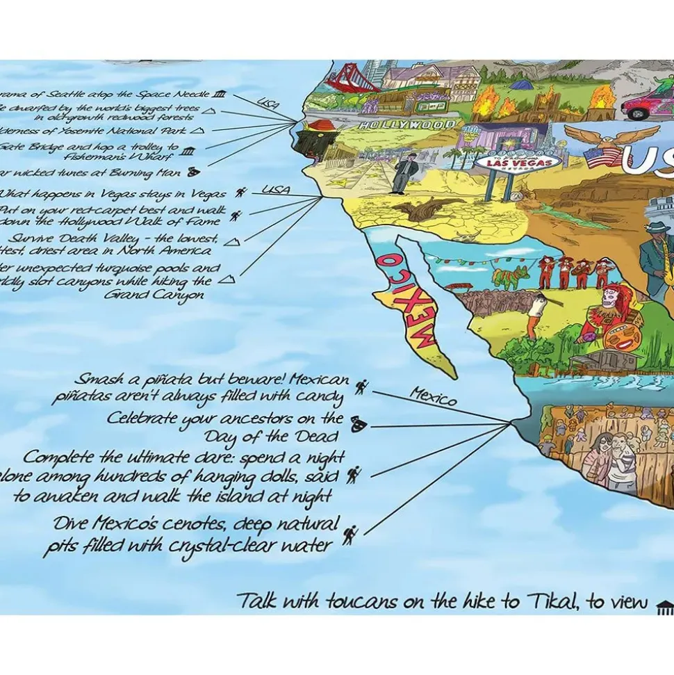 Awesome Maps Mapa Bucketlist