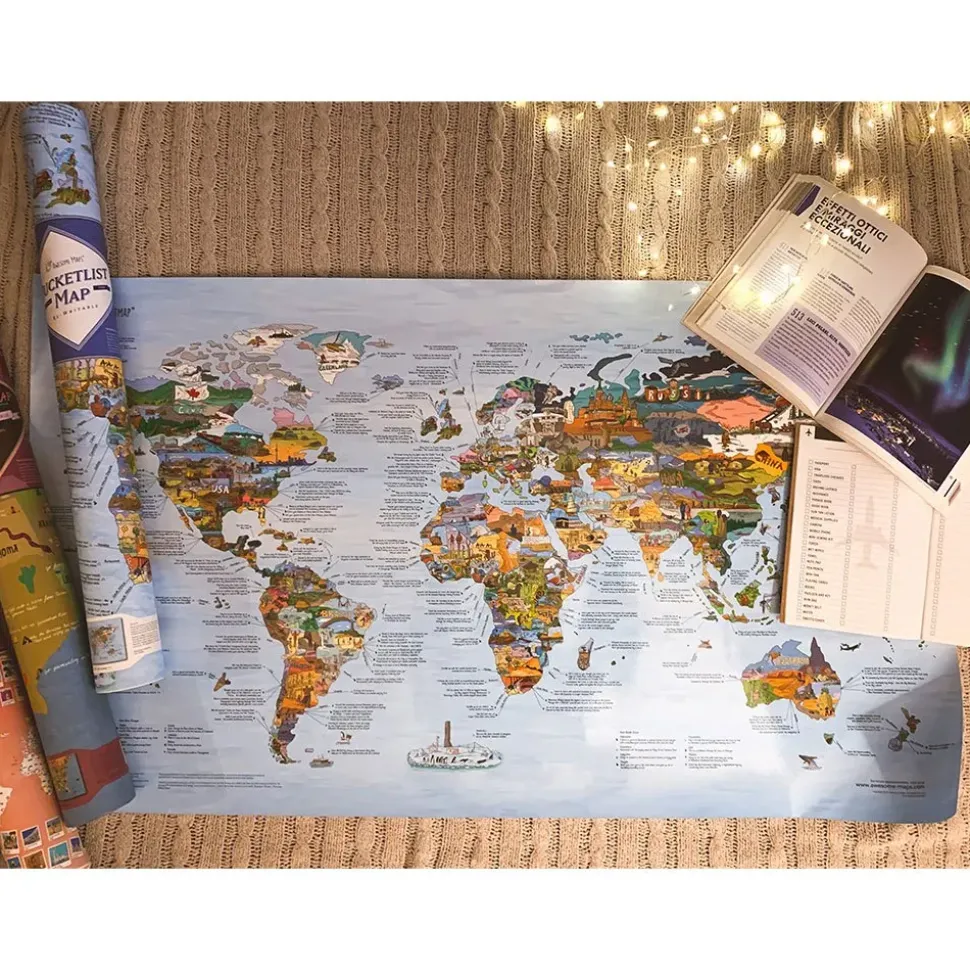 Awesome Maps Mapa Bucketlist