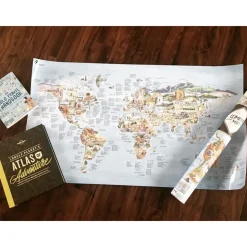 Awesome Maps Mapa de escalada: Los mejores lugares del mundo