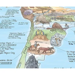 Awesome Maps Mapa de escalada: Los mejores lugares del mundo