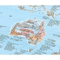 Awesome Maps Mapa de escalada: Los mejores lugares del mundo