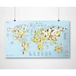 Awesome Maps Mapa de Golf Mejores Campos del Mundo
