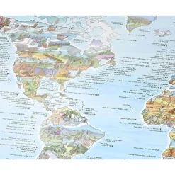 Awesome Maps Mapa de Senderismo Mejores Rutas del Mundo