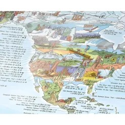 Awesome Maps Mapa de Senderismo Mejores Rutas del Mundo