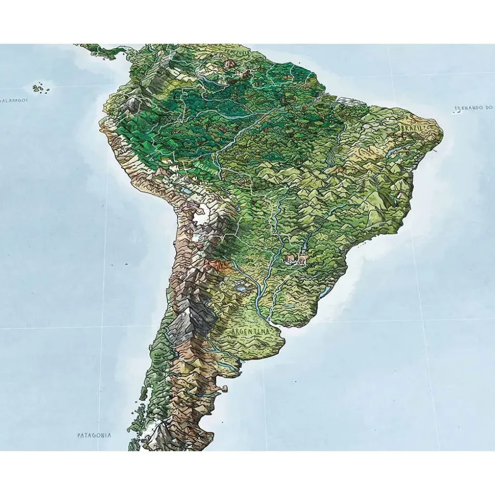 Awesome Maps Mapa Green