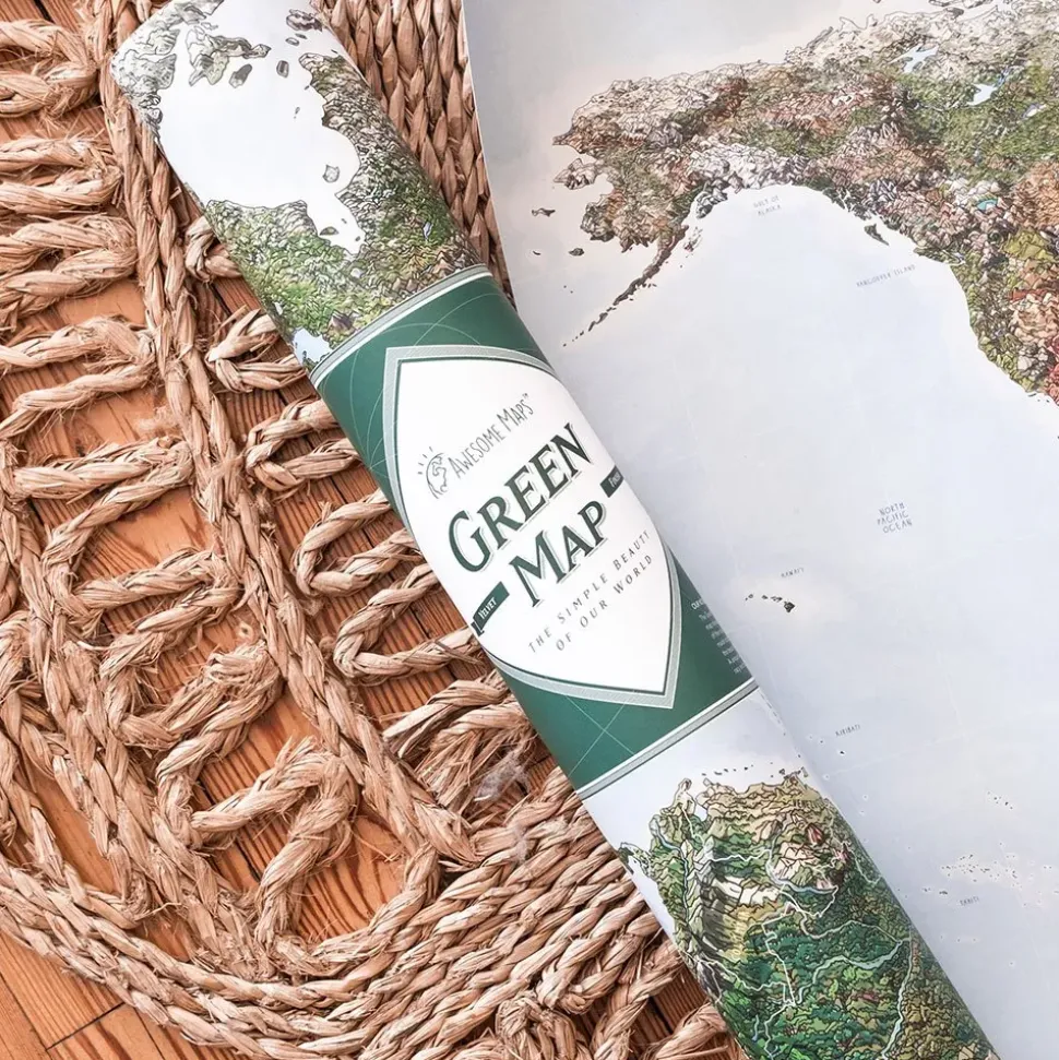 Awesome Maps Mapa Green