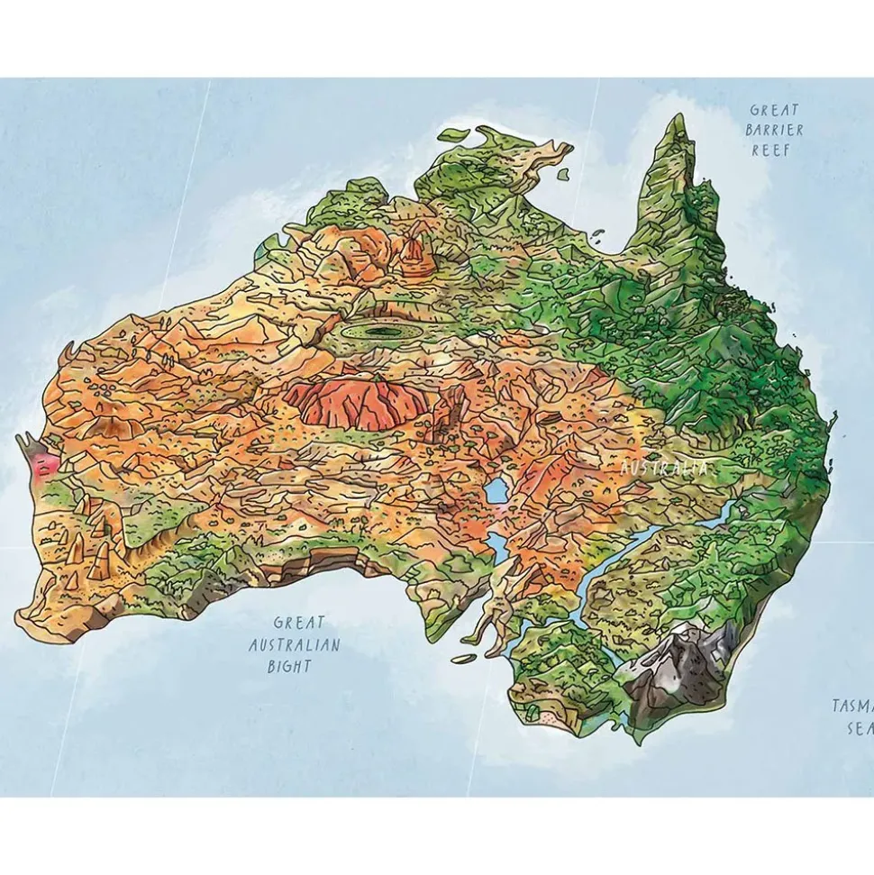 Awesome Maps Mapa Green