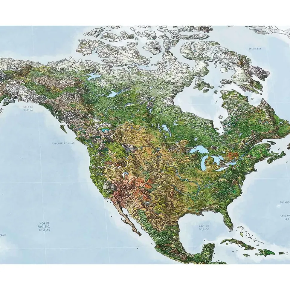 Awesome Maps Mapa Green
