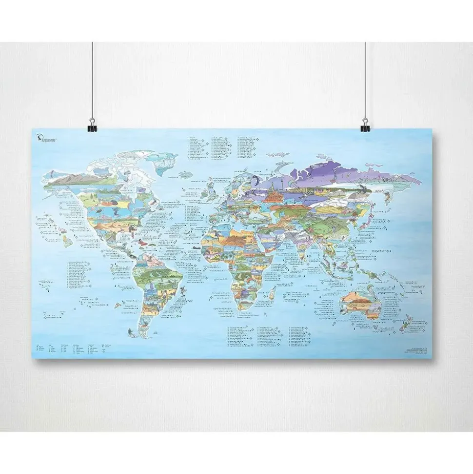 Awesome Maps Mapa Kitesurf Best ing Spots In The World