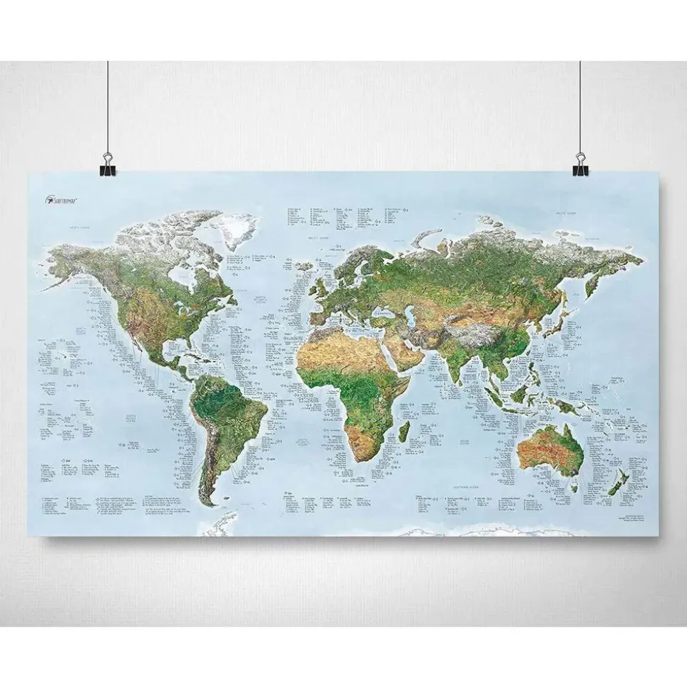 Awesome Maps Mapa Surftrip Green Edition Best Surf Beaches Of The World Green Edition