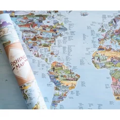 Awesome Maps Mejores lugares de pesca del mundo