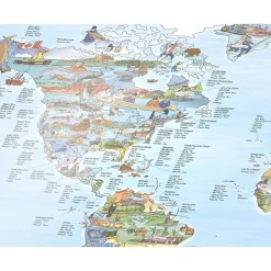 Awesome Maps Mejores lugares de pesca del mundo