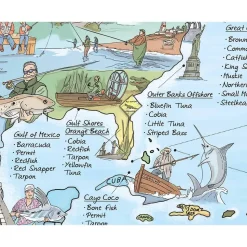 Awesome Maps Mejores lugares de pesca del mundo