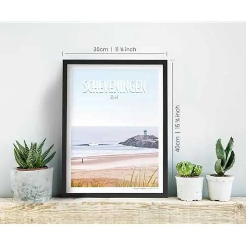 Awesome Maps Póster Dream spot surf scheveningen noord