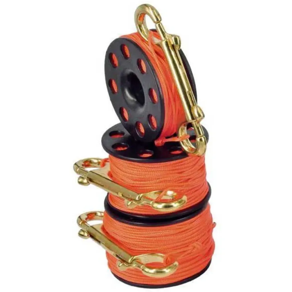 Best Divers Bobina Finger Reel Stainless Steel Carabiner