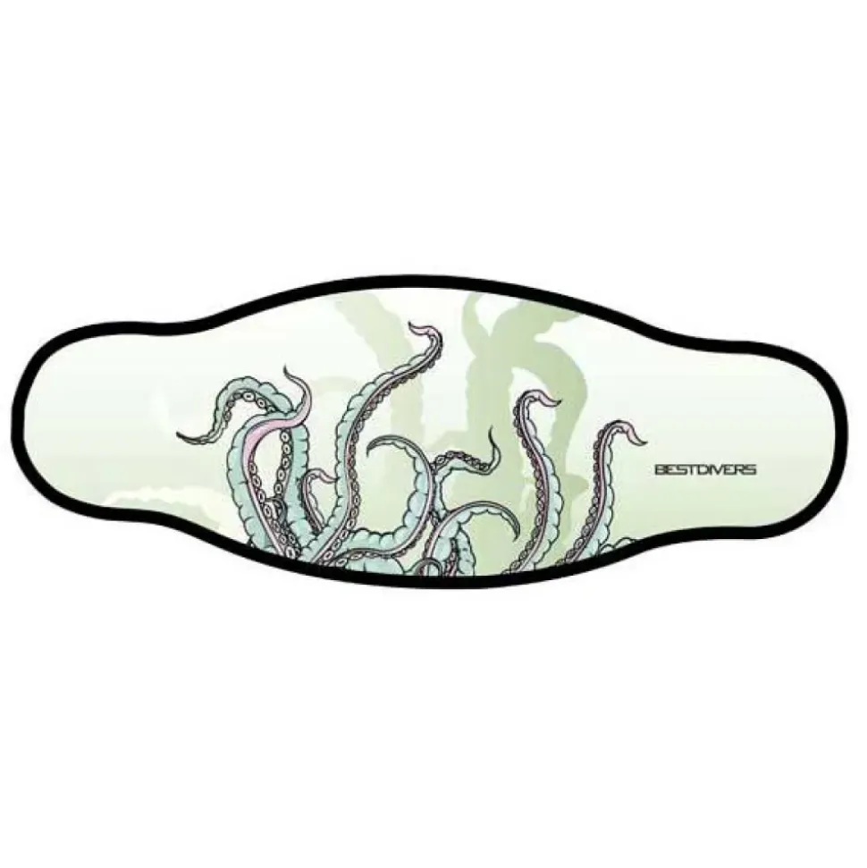 Best Divers Funda para la correa de la máscara de buceo Double Velcro Tape