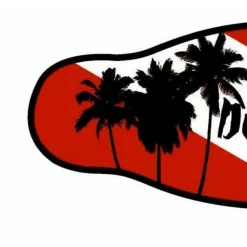 Best Divers Funda para la correa de la máscara de buceo Double Velcro Tape
