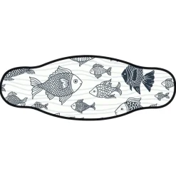 Best Divers Funda para la correa de la máscara de buceo Herd Fishes Double Layer Tape